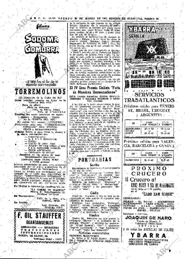 ABC SEVILLA 30-03-1963 página 59