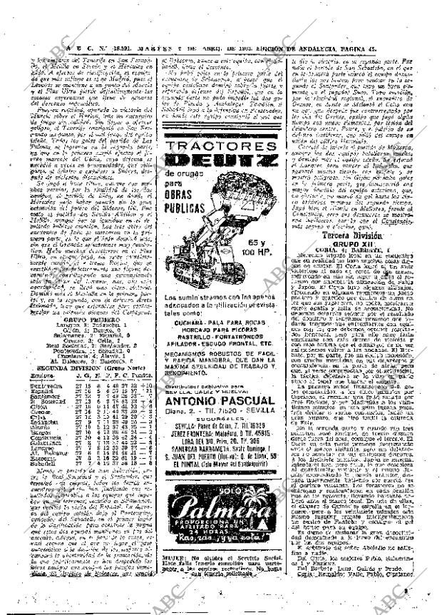 ABC SEVILLA 02-04-1963 página 45