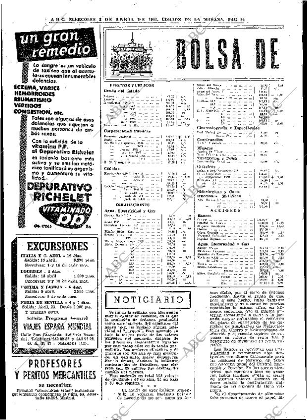 ABC MADRID 03-04-1963 página 54