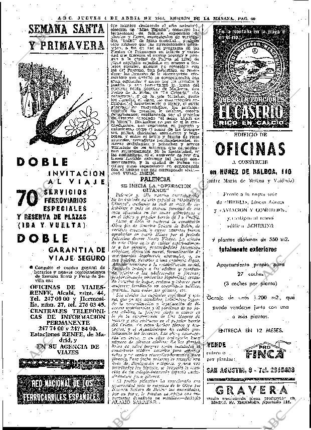 ABC MADRID 04-04-1963 página 60