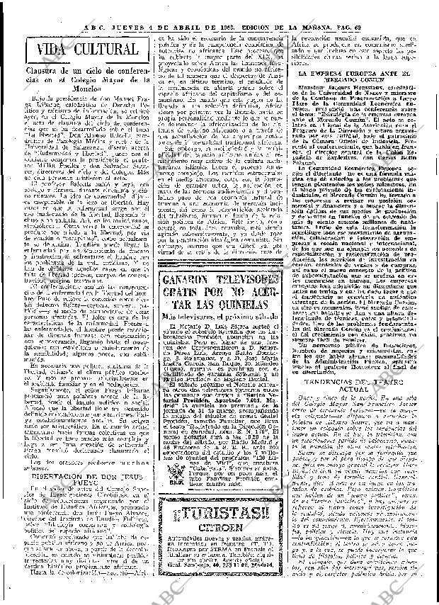 ABC MADRID 04-04-1963 página 69