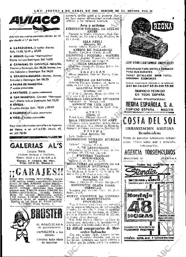 ABC MADRID 04-04-1963 página 70