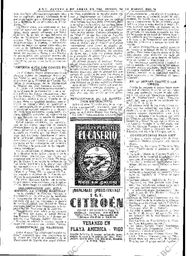 ABC MADRID 04-04-1963 página 71