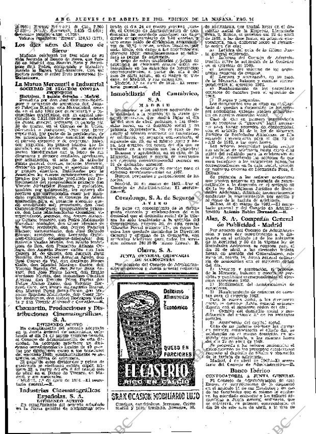 ABC MADRID 04-04-1963 página 74
