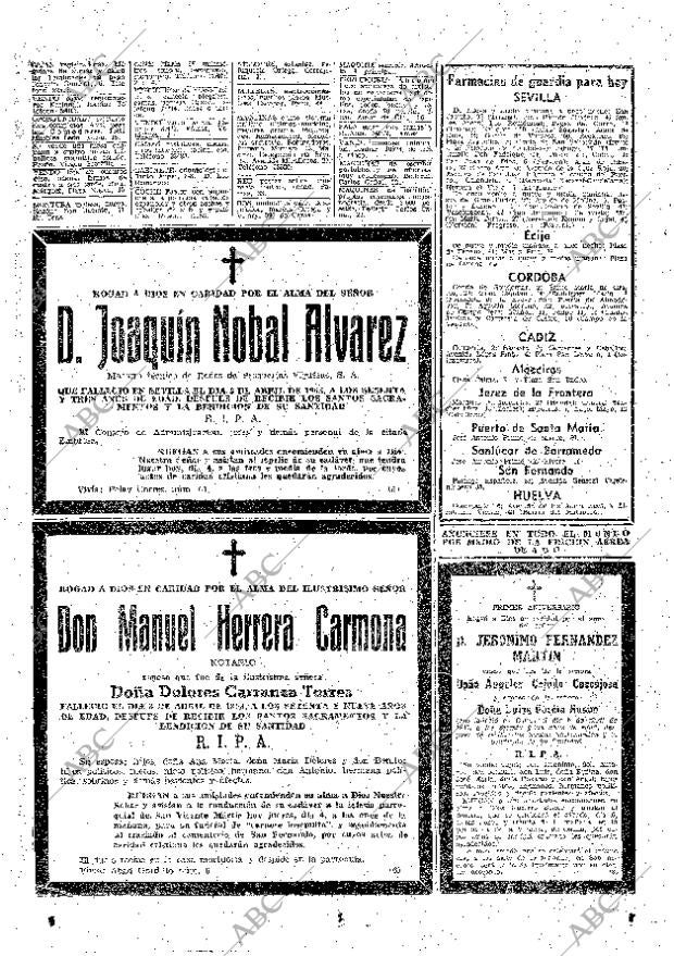 ABC SEVILLA 04-04-1963 página 62