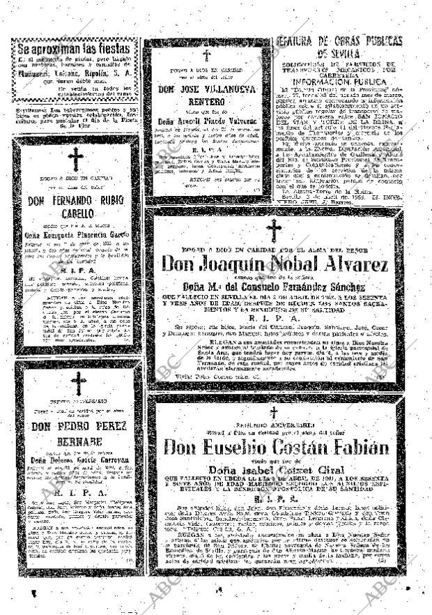 ABC SEVILLA 04-04-1963 página 64