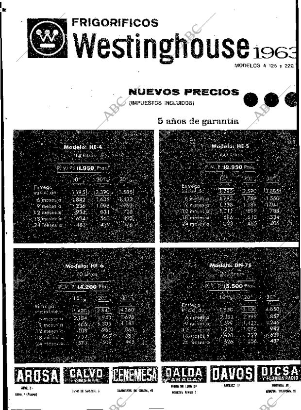 ABC MADRID 05-04-1963 página 18