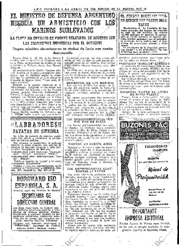 ABC MADRID 05-04-1963 página 33