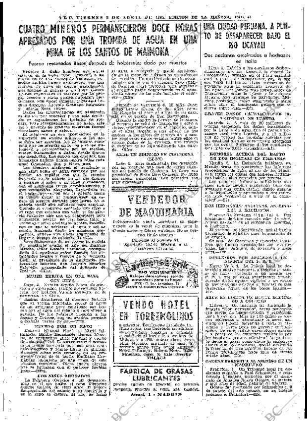 ABC MADRID 05-04-1963 página 41