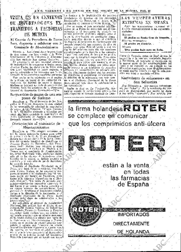 ABC MADRID 05-04-1963 página 45