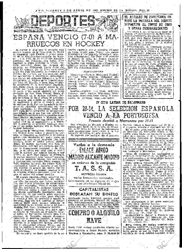 ABC MADRID 05-04-1963 página 59