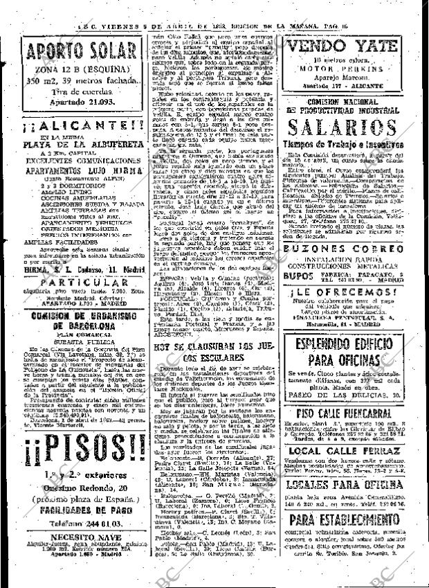 ABC MADRID 05-04-1963 página 60