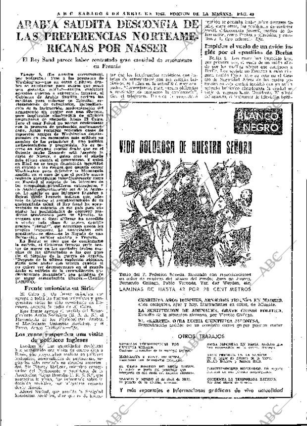 ABC MADRID 06-04-1963 página 49