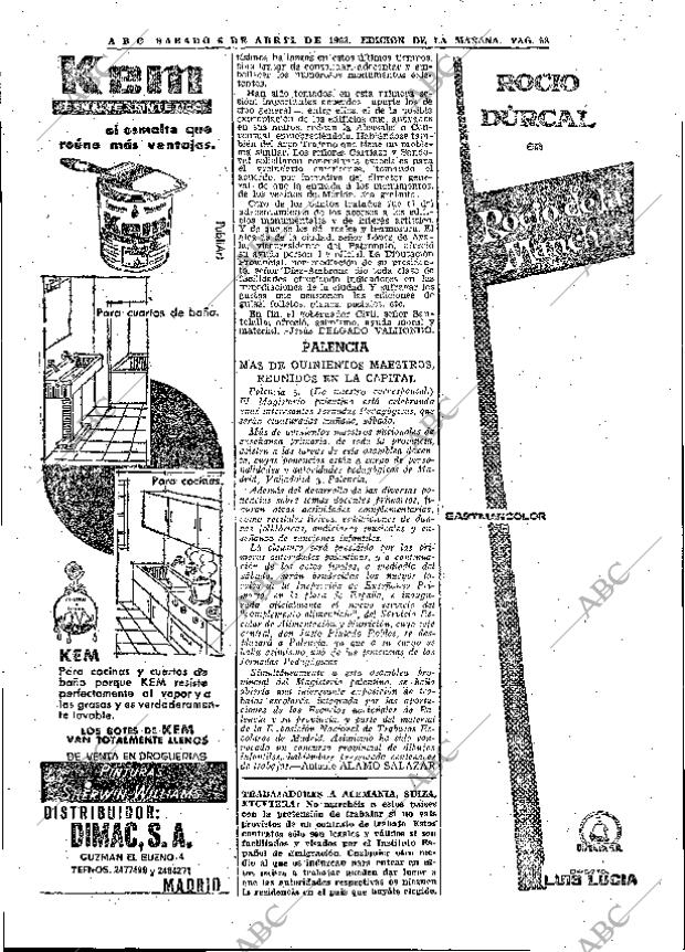 ABC MADRID 06-04-1963 página 58