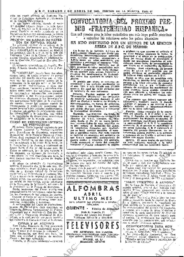 ABC MADRID 06-04-1963 página 67