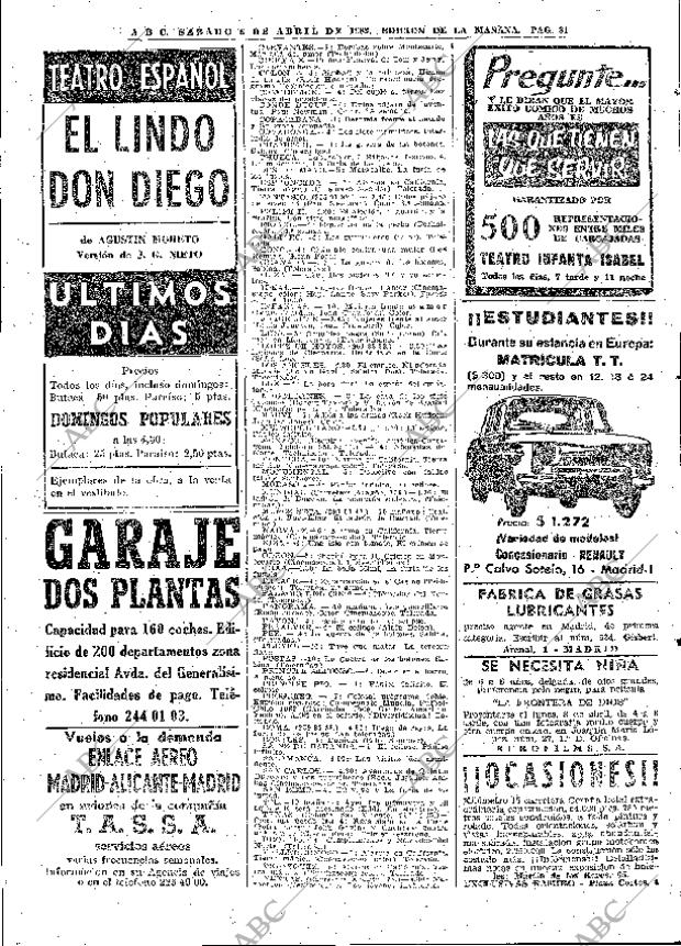 ABC MADRID 06-04-1963 página 81