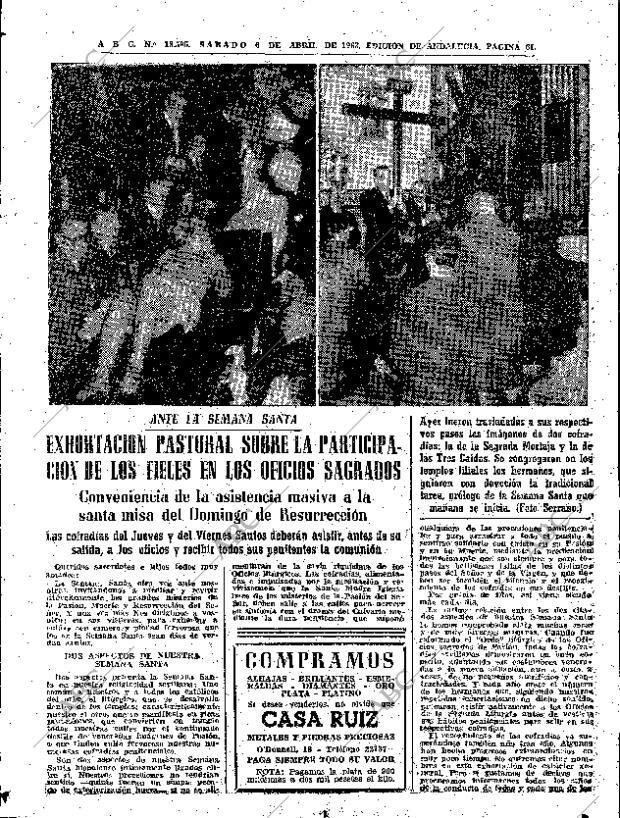 ABC SEVILLA 06-04-1963 página 61