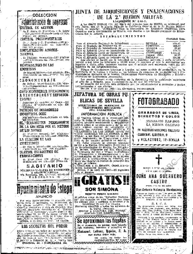 ABC SEVILLA 06-04-1963 página 85