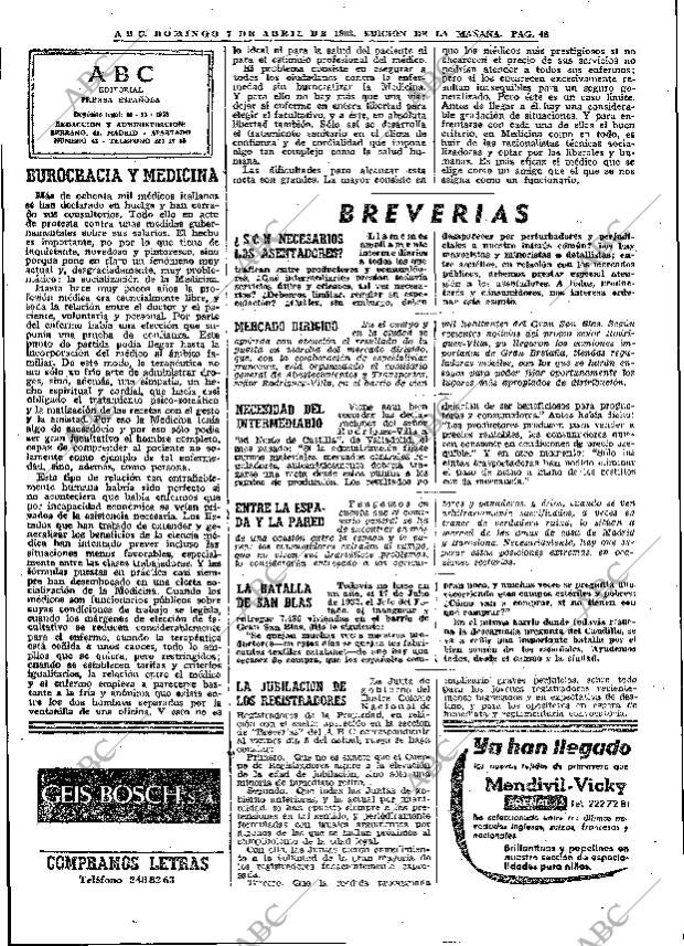 ABC MADRID 07-04-1963 página 48