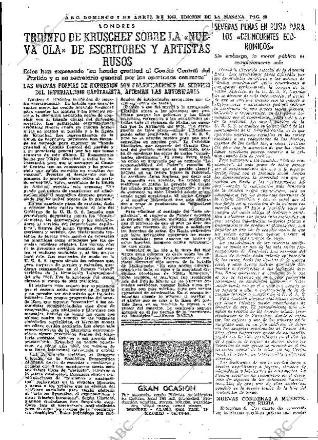 ABC MADRID 07-04-1963 página 49