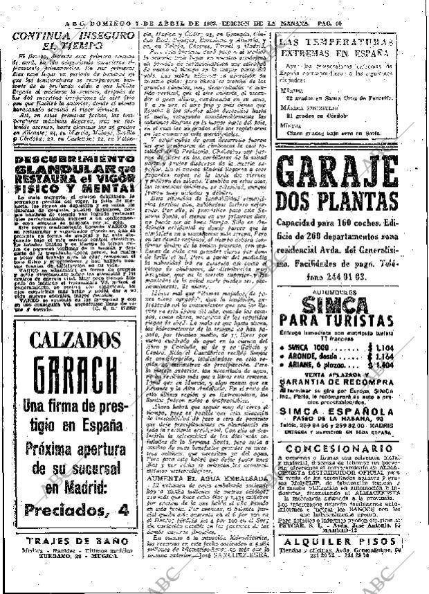 ABC MADRID 07-04-1963 página 60
