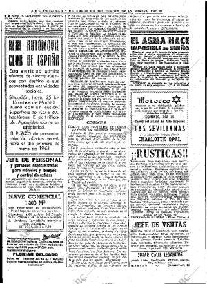 ABC MADRID 07-04-1963 página 62