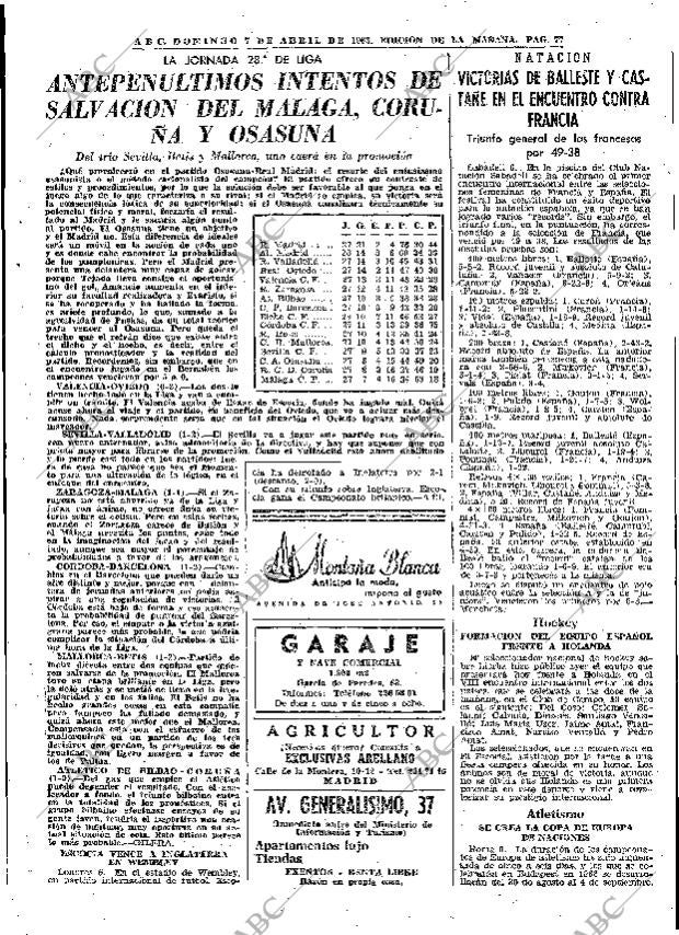 ABC MADRID 07-04-1963 página 77