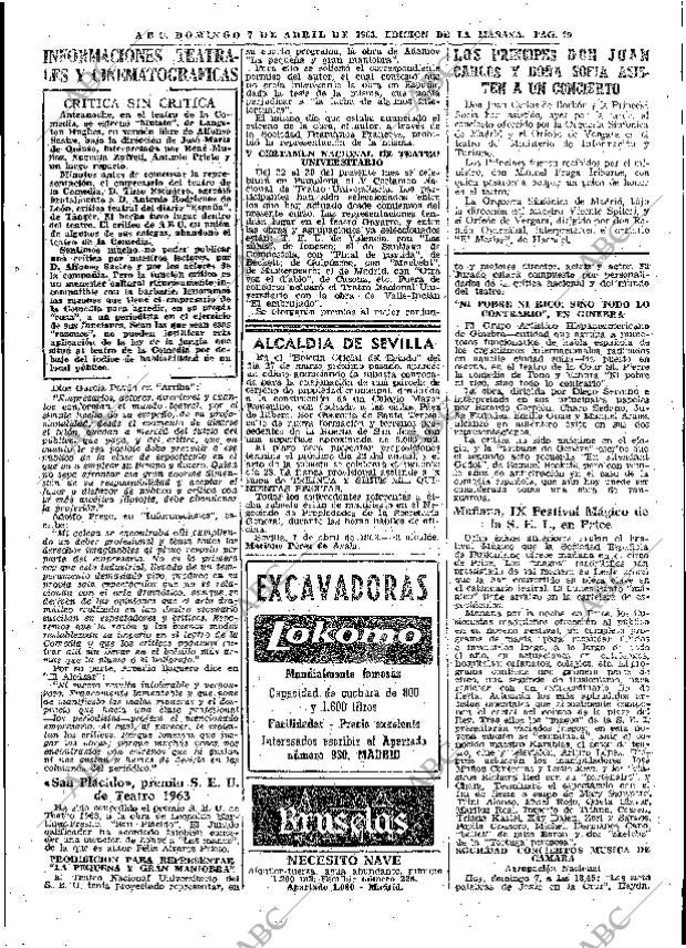ABC MADRID 07-04-1963 página 79
