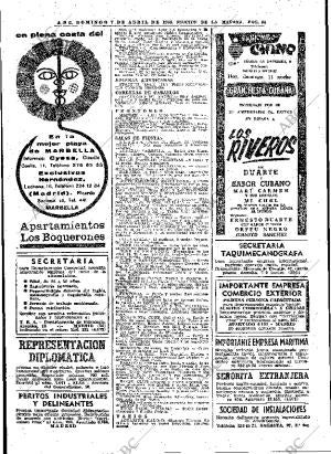ABC MADRID 07-04-1963 página 84
