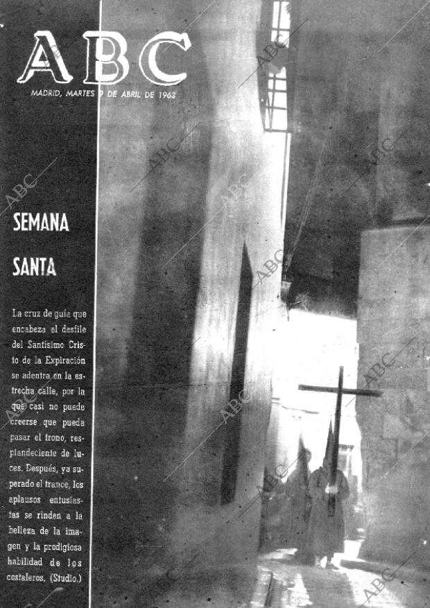 ABC MADRID 09-04-1963 página 1
