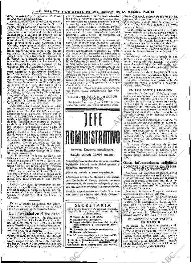 ABC MADRID 09-04-1963 página 38
