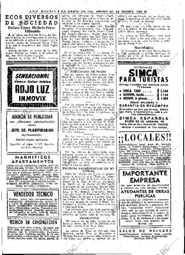 ABC MADRID 09-04-1963 página 48