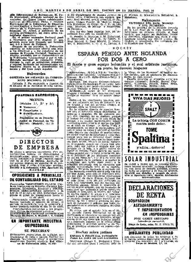 ABC MADRID 09-04-1963 página 56