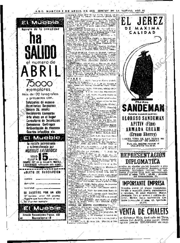 ABC MADRID 09-04-1963 página 66