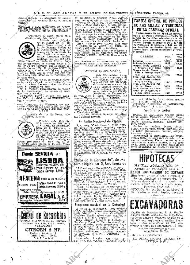 ABC SEVILLA 11-04-1963 página 45