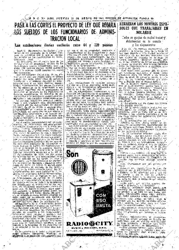 ABC SEVILLA 11-04-1963 página 49