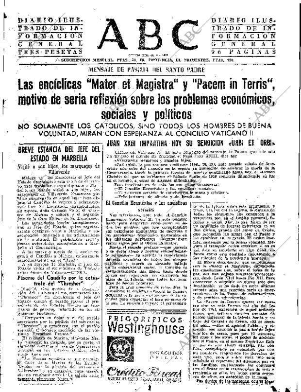 ABC SEVILLA 14-04-1963 página 47