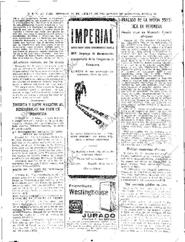 ABC SEVILLA 14-04-1963 página 60