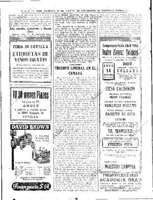 ABC SEVILLA 14-04-1963 página 62