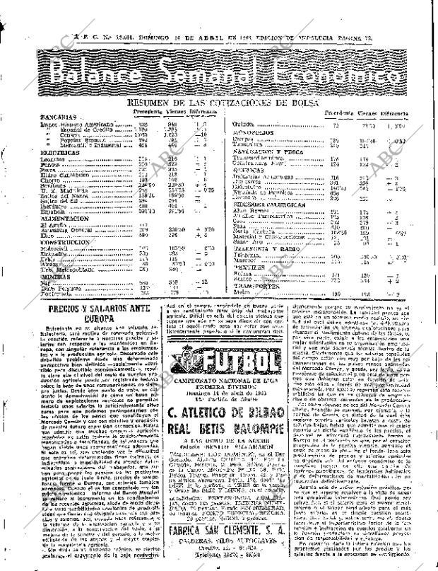ABC SEVILLA 14-04-1963 página 73