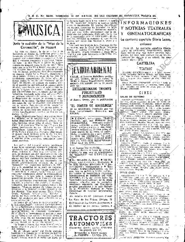 ABC SEVILLA 14-04-1963 página 83