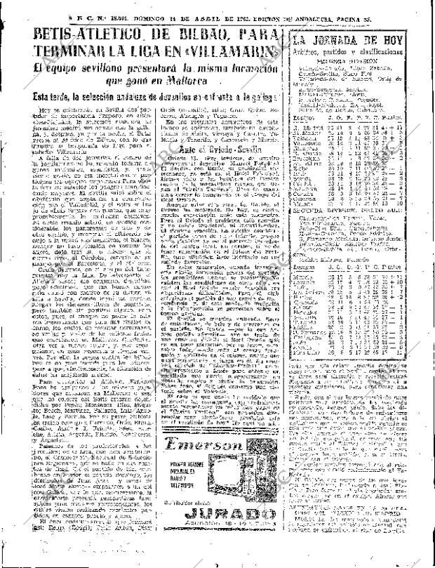 ABC SEVILLA 14-04-1963 página 85
