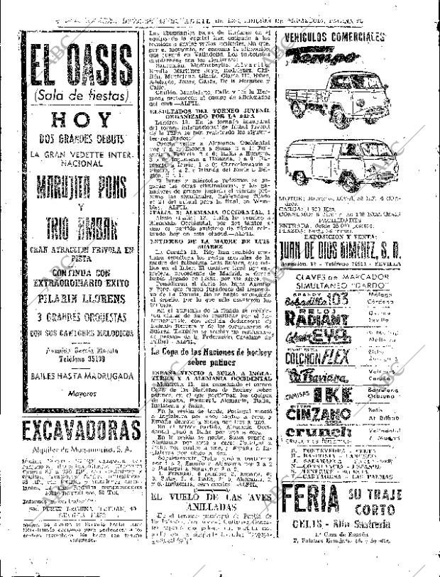ABC SEVILLA 14-04-1963 página 86