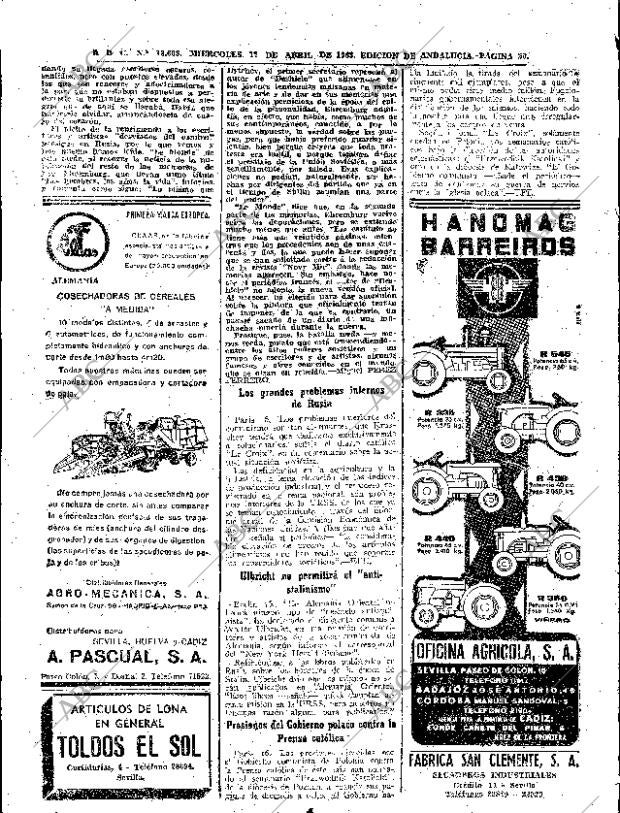 ABC SEVILLA 17-04-1963 página 20