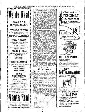 ABC SEVILLA 17-04-1963 página 28
