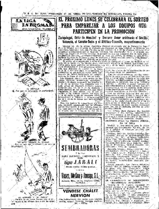 ABC SEVILLA 17-04-1963 página 35