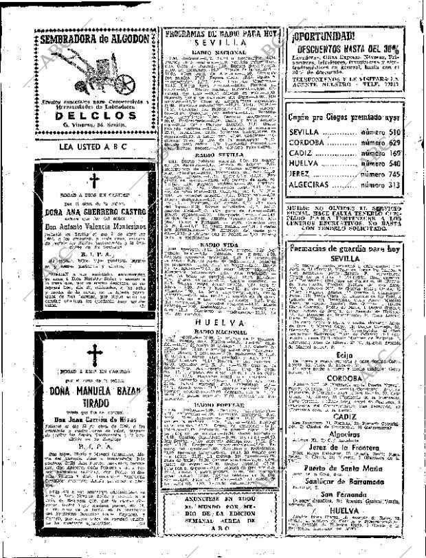 ABC SEVILLA 17-04-1963 página 42