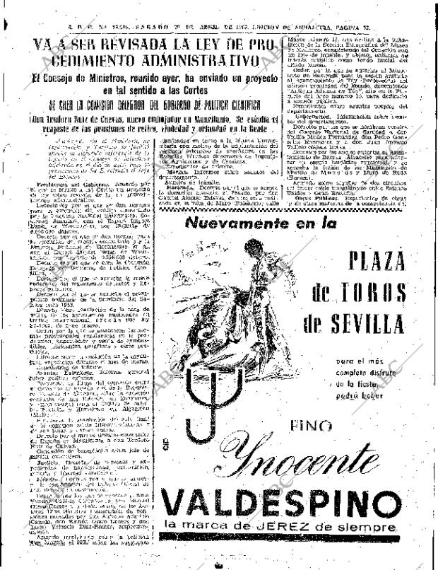 ABC SEVILLA 20-04-1963 página 53