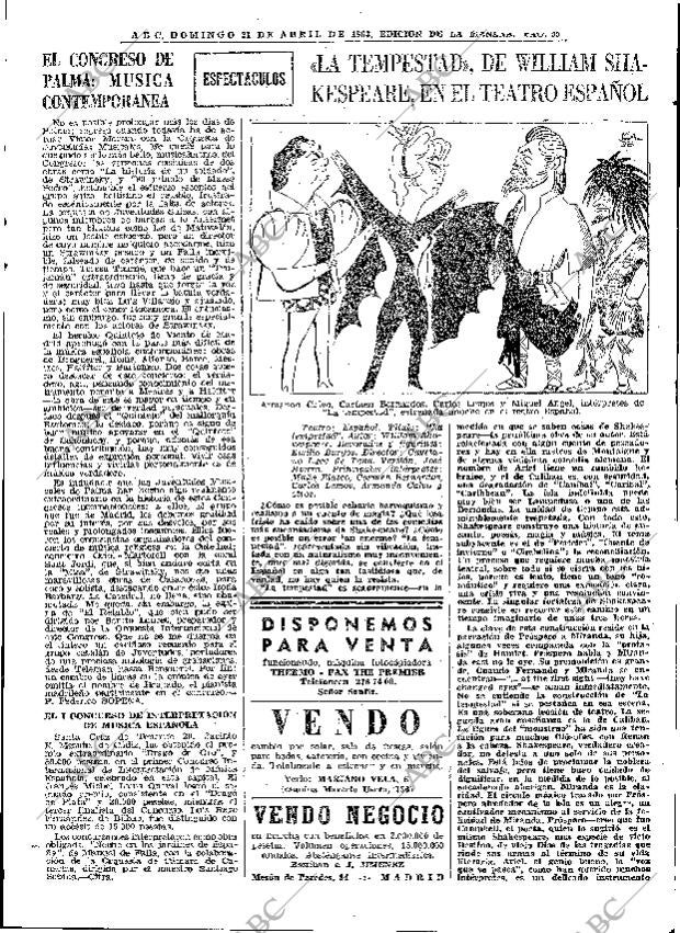 ABC MADRID 21-04-1963 página 95