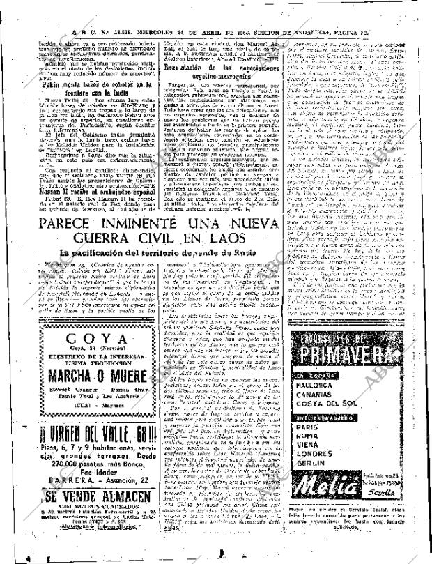 ABC SEVILLA 24-04-1963 página 32